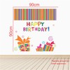 StickMe 'Happy Birthday Decorative - Creative - Colorful - Wall