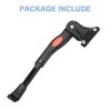 sourcing map Back Bike Kickstand Aluminium Adjustment Bicycle Single-Side Kick