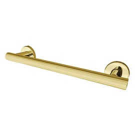 Kingston Brass GBS1412CS2 Berwyn Grab Bar, Polished Brass 15.13 x 3.44 x 3.06