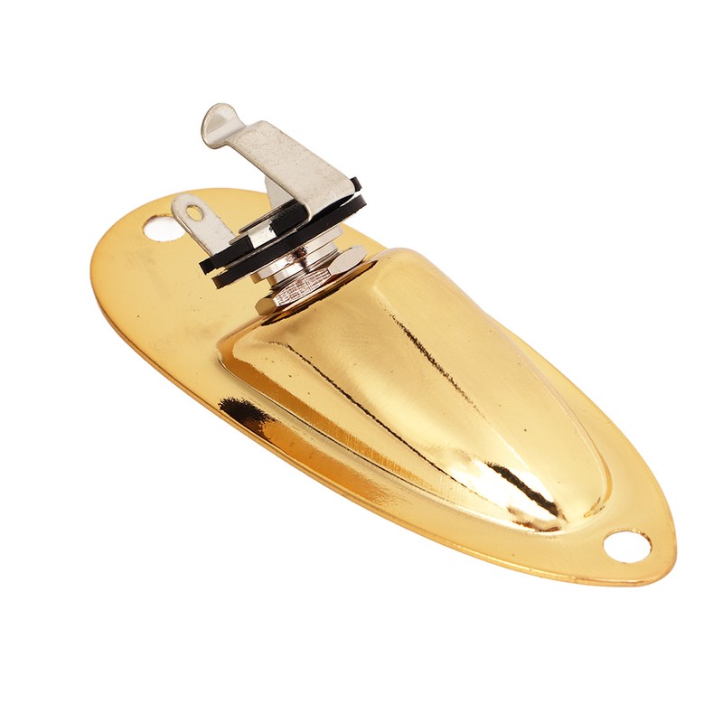 Boat Guitar Output Jack Gold Metal Electric Guitar Pickup Output