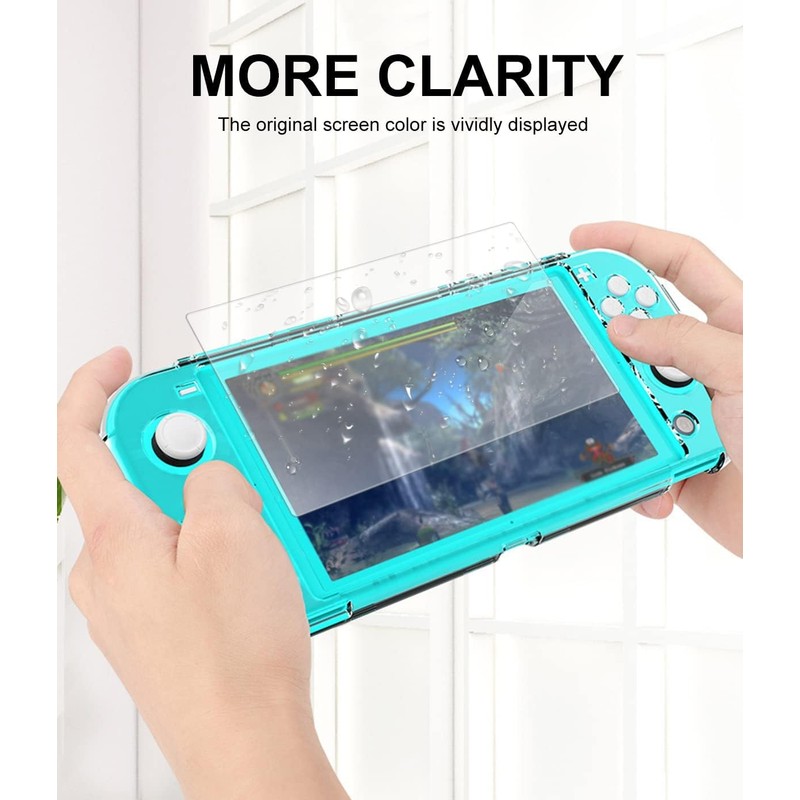 BuFan Accesorios NS Switch Lite 18 en 1 con Carcasa