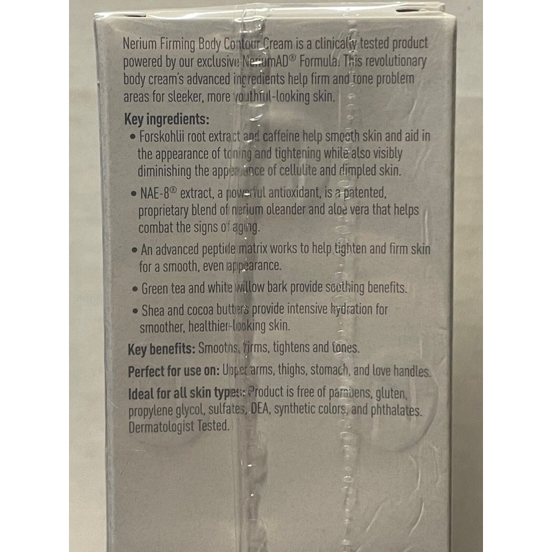 Nerium Int 6.7oz Firming Body Contour Cream Skin Firming Tone