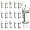 Metal Mini Clamps Mini Spring Clamp Crocodile Alligator Clips Silver