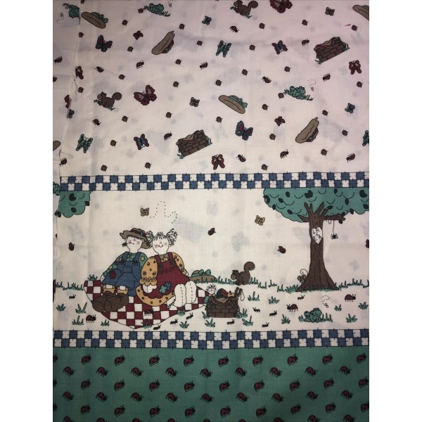 Spectrix The Whole Country Caboodle Spectrix Border Cotton Fabric 1/2