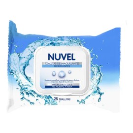 Toallitas Desmaquillantes Para Todo Tipo De Piel Nuvel 25 Pz                                                                                          