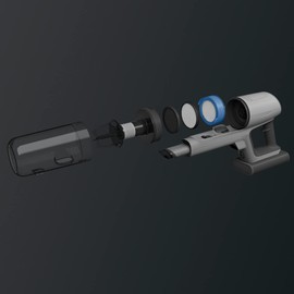 AEG ASKW4 Performance Kit (Filter Set for 1 Year, 2 Pre-Motor Filters, 1 Hygiene Filter, Washable, Regular Filter Replacement, Improved Suction Performance, Perfect Fit, for AEG 8000 Cordless Vacuum