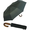 Men's Umbrella with Wooden Handle Men's Class XXL Large Sturdy