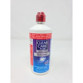 Clear Care Plus HydraGlyde Contact Lens Cleaning and Disinfecting Refill 12 oz
