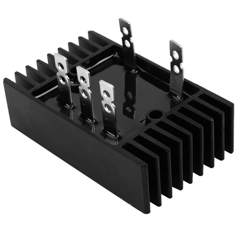 Fafeicy SQL100A Three Phase Diode Bridge Rectifier, 1600V Black Three