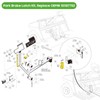 10L0L Park Brake Latch Kit for Club Car DS, Carryall,