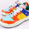 DANHUA Flat Colorful Shoelaces for Sneakers Art Printed Pattern String