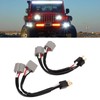 9003 H4 Headlights Wiring Harness Socket, Male to Female Headlamp
