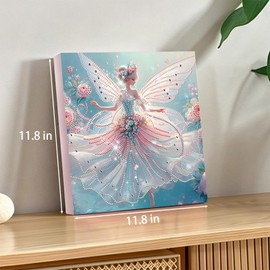 CAROYINO Diamond Art Kits for Adults,5D Princess Diamond Art Mosaic Gem Diamond Painting Kit 11.8x11.8 Inch