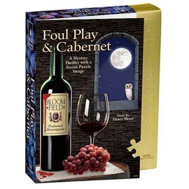 Classic Mystery Jigsaw Puzzle - Foul Play & Cabernet