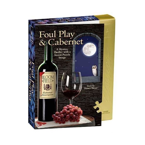 Classic Mystery Jigsaw Puzzle - Foul Play & Cabernet