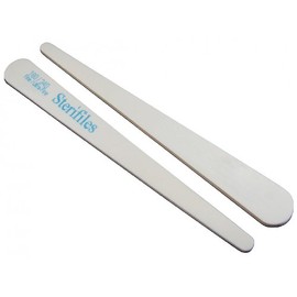 Sterifiles 180/240 (Peach Center) - Tapered Nail File 50 Pack