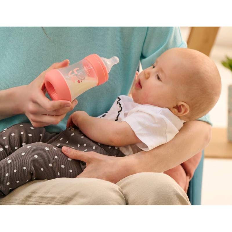 Chicco PERFECT 5 Anti-Antikolik-Flasche 150 ml, Slow-Flow-Flasche 0 Monate +