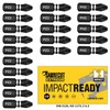 20 x SabreCut SCPB25_20 25mm PZ2 PZ3 PH2 Impact Screwdriver