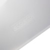 eco-eco A4 50% Recycled Clear Transparent Press Stud Popper Wallet,