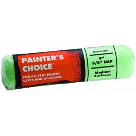 Wooster Brush R275-9 Painter's Choice Roller Cover, 3/8-Inch Nap, 9-Inch