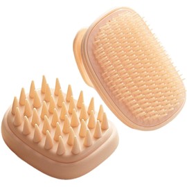 Hair Scrubber Shampoo Brush, Scalp Massager With Gentle Care