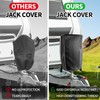 Electric Tongue Jack Cover Waterproof Electric Trailer Jack Cover Universal