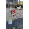 Window Hummingbird Feeder Hand-Held Decorations Copper Hummingbird Water Feeder with