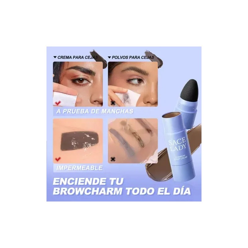 Sace Lady Gel Para Cejas En Sello Kit Resistente Al