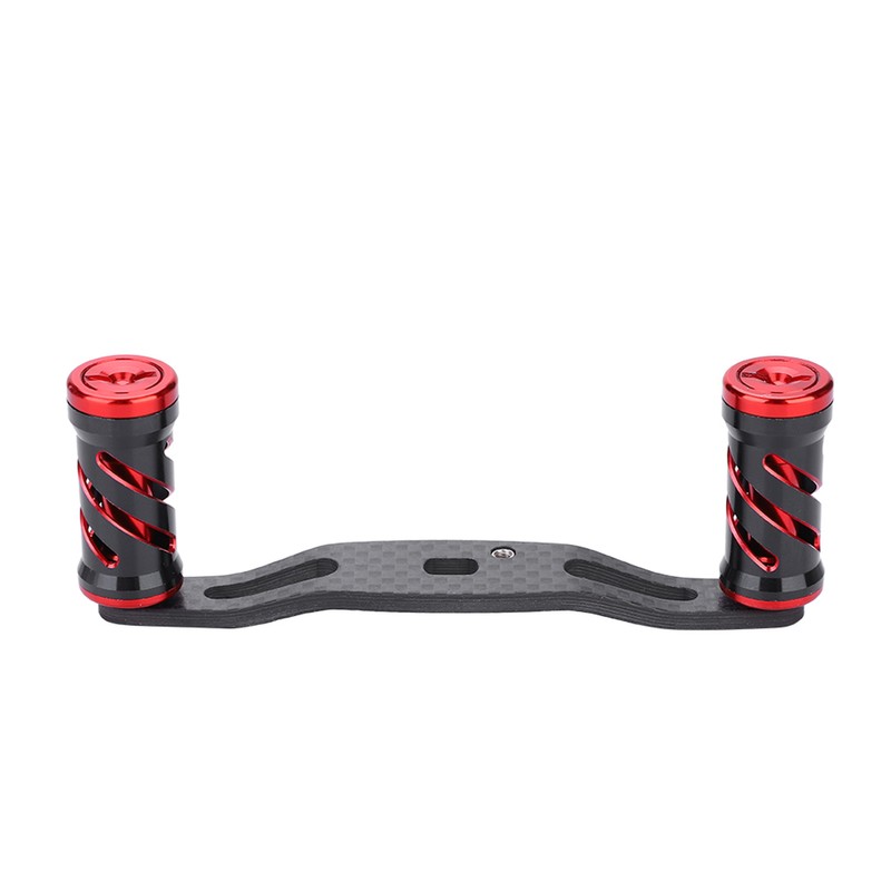 Fishing Reel Handle Carbon Fiber Frame with Fittings Replace Parts