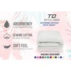 Luxury Super Jumbo Bath Sheet (100 x 200 cm-700 GSM)