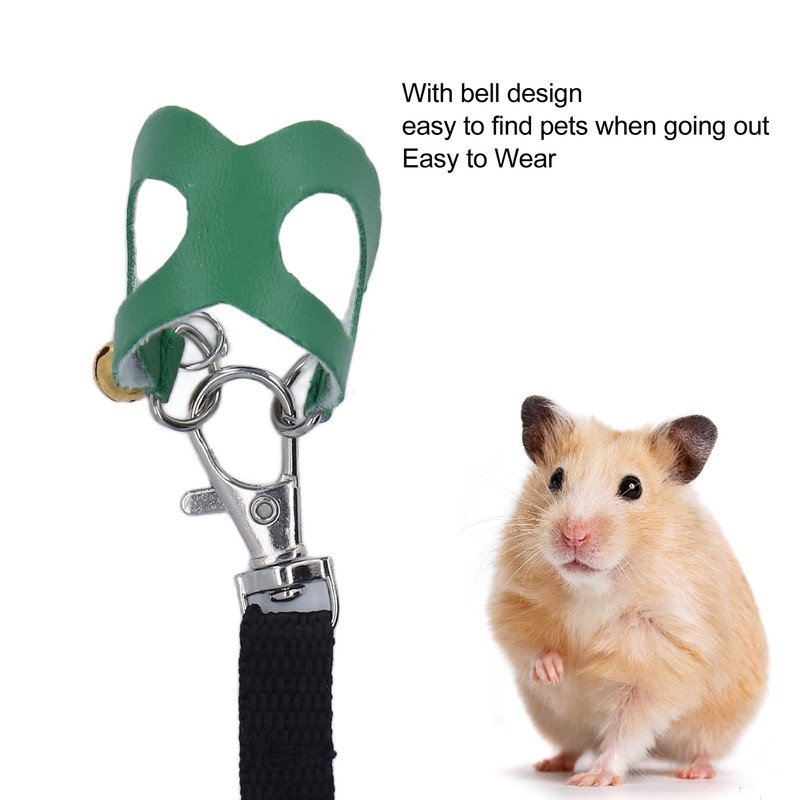 BAOFUYA Hamster Harness and Lead Set No Pull Guinea Pig