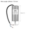 MECCANIXITY CBB60 Run Capacitor 50uF 250V AC 2 Wires 50/60Hz