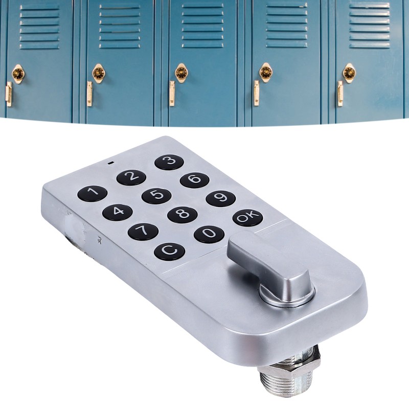Electronic Cabinet Lock High Safety Password Entry Digital Touch Keypad