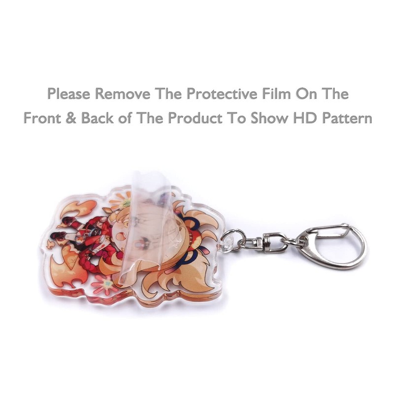 Cute Impact Gen Shin Acrylic Hanging Keyring, 14