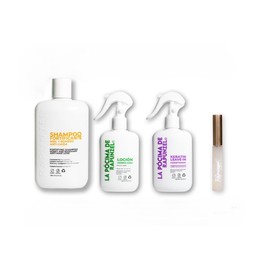 Pócima de Rapunzel TRATAMIENTO INTENSIVO PLUS Kit Shampoo Fortificante + Acondicionador + Nutripeinador