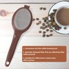 Coffee Filter Spoon, Fine Mesh Tea Strainer Scoop with Long