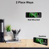 ALEENFOON Digital Wall Clock, 13" Large Digital Clock with Remote