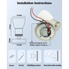 THALASSA RV Interior Lights LED 12V Fixtures Dimmable Boat Reading
