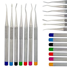 AAProTools Premium German Grade Dental Proximators/Luxating Elevator Set of 7 Dental Instruments