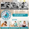 LURICO 60 Minute Visual Timer, Visual Timer for Children and