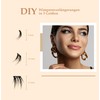 HYPNOTIC EYES Handmade Eyelash Extensions. Cluster Lashes Eyelash Extension. DIY