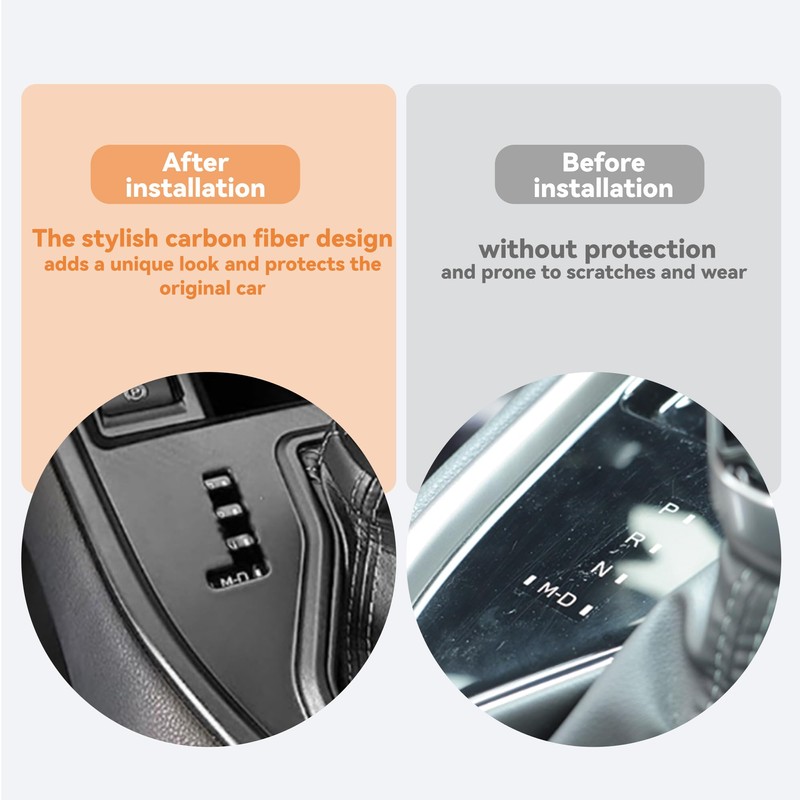 Treesiche Center Console Gear Shift Panel Cover Trim for Outback/Legacy