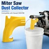 ZOYACREATE Miter Saw Dust Collector Compatible with Dewalt DWS780