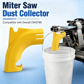 ZOYACREATE Miter Saw Dust Collector Compatible with Dewalt DWS780