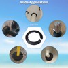 MroMax Fit for 3.5 inch Outer Diameter Flange Water Pipe