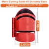 Sthovd Metal Cutting Guide Kit 1-7/8" Cuts at 45°, 90°,