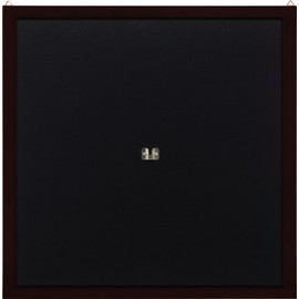 Viper Championship Wood Framed Sisal Dartboard Backboard, Dark Mahogany Finish, Black Felt