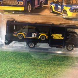 Hot Wheels Fiat 131 Abarth & Second Story Lorry * 2024 Hot Wheels Team Transport Case A