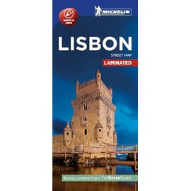 Michelin Lisbon City Map - Laminated