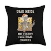 Christmas Holiday Gifts and Designs Dead Inside Festive Electrical Engineer
